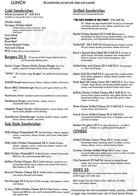 mamies altoona|mamie's bakery menu.